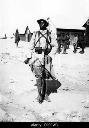 A soldier from Senegal Stock Photo
