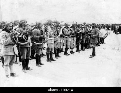 Turkish troops in World War I, 1917 Stock Photo