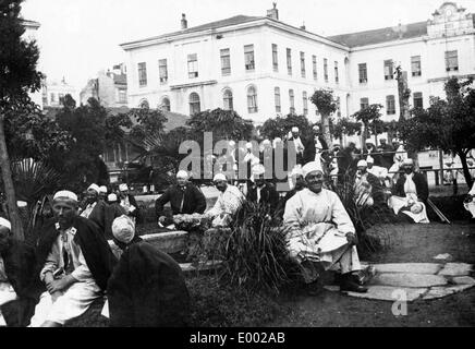 Military hospital in Istanbul, 1915 Stock Photo