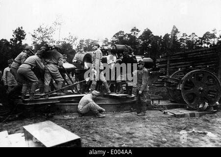Austro-Hungarian artillery piece in the mountains, 1918 Stock Photo - Alamy