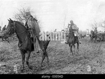 Austro-Hungarian soldiers in Serbia, 1915 Stock Photo