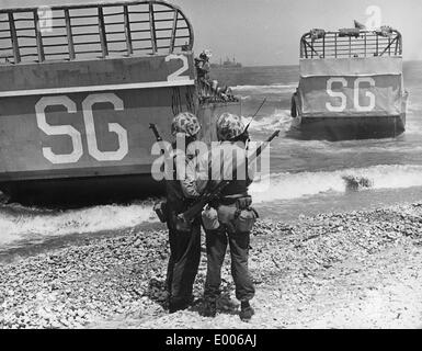 American landing in Lebanon, 1958 Stock Photo