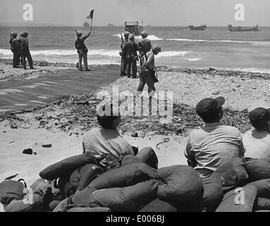 U.S. landing in Lebanon, 1958 Stock Photo