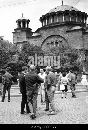 St Nedelya Church in Sofia, 1967 Stock Photo
