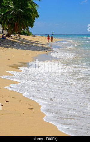 Beach Barbados Caribbean Island Cruise Norwegian Sun Lesser Antilles Stock Photo