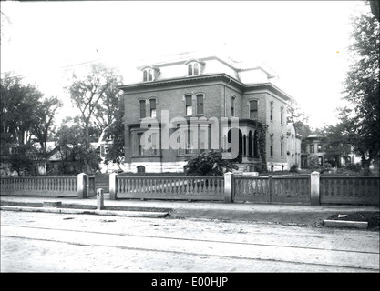 Masonic Temple Building in Keene New Hampshire Stock Photo