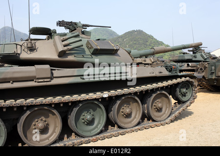 Japanese military tank Stock Photo
