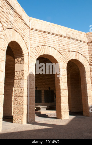 German war memorial at El-Alamein, Egypt Stock Photo