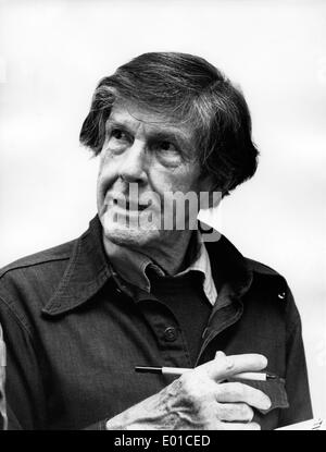 John Cage, 1987 Stock Photo