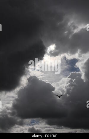 Rome, Italy. 28th April 2014. Weather -Storm clouds over Rome,  Italy. Credit:  Gari Wyn Williams / Ģ����ý Live News Stock Photo