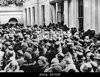 Prohibition: Women Demonstrate Against The Alcohol Ban In Michigan 