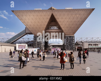 Tokyo Big Sight - Tokyo International Exhibition Center during Anime Fair 2014. Ariake, Tokyo, Japan. Stock Photo