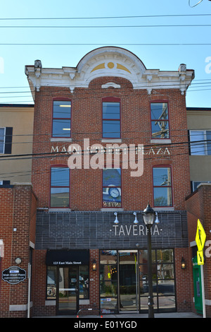 Building on Main Street, Newark, Delaware near the University of Delaware Stock Photo