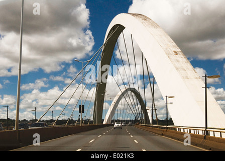 JK Bridge, Brasilia, Brazil Stock Photo