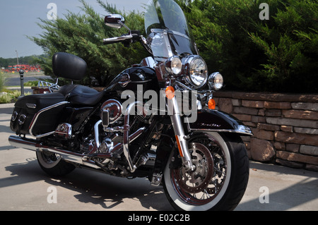 2009 FLHRC Road King Classic black T647149 Stock Photo