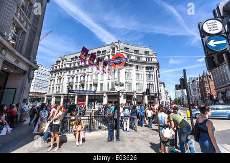 Oxford Circus, London, England, UK. Stock Photo