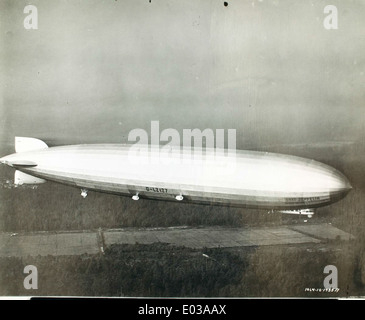 The *Graf Zeppelin* was a German rigid airship that completed its ...