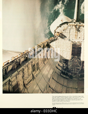This glossy photo captures a key moment from NASA's Space Shuttle ...