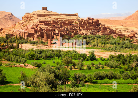 Kasbah of ait benhaddou in morocco Stock Photo