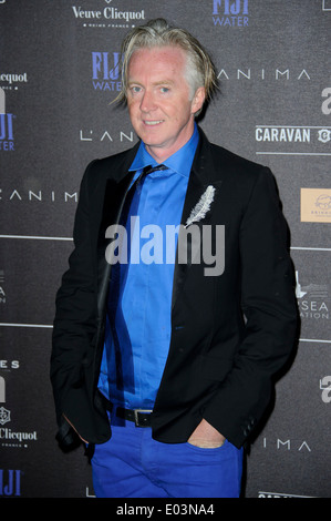 Philip Treacy arrives for the Battersea Power Station Annual Party. Stock Photo