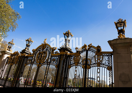 Canada Gate entrance to Green park London. Stock Photo
