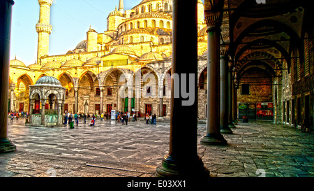 Blue Mosque Hdr İmage Stock Photo