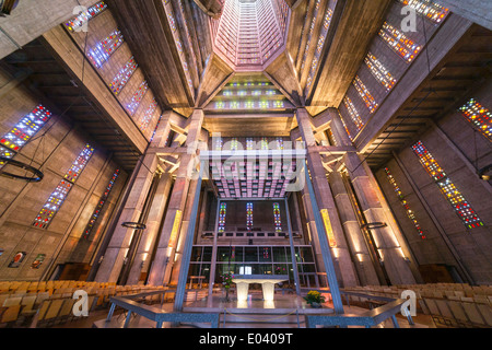 St. Joseph's Church, Le Havre, is a Roman Catholic church in Le Havre, France. Stock Photo