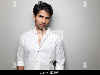 Handsome Indian man Stock Photo