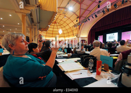 NUJ DM. The Winter Gardens. Eastbourne in Sussex. 2014 General view of the main hall Stock Photo