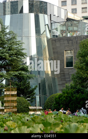 MoCA, the Shanghai Museum of Contemporary Art. Stock Photo