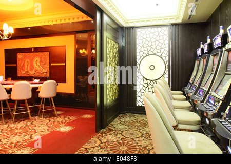 brand new and luxury casino in european style Stock Photo