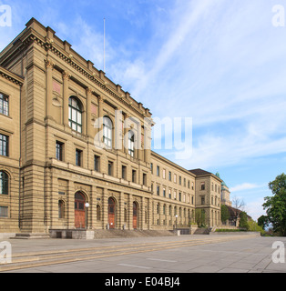 Building of the Swiss Federal Institute of Technology in Zurich Stock Photo