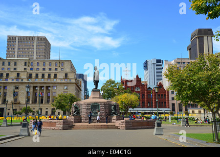 Paul Kruger Statue, Church Square (Kerkplein), Pretoria, Gauteng Province, Republic of South Africa Stock Photo