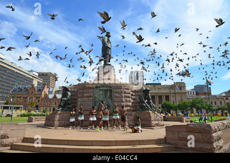 Church Square (Kerkplein), Pretoria, Gauteng Province, Republic of South Africa Stock Photo