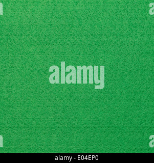 Green Felt Texture Background Square. Stock Photo