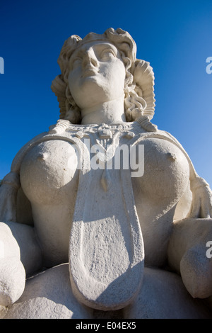 Sphinx im Schlossgarten Belvedere, Wien, Österreich