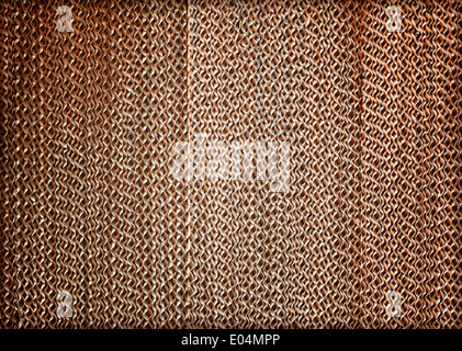 The air filter is a large brown Stock Photo