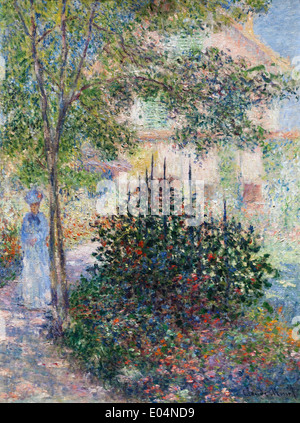 Claude Monet Camille Monet on a Garden Bench Stock Photo - Alamy