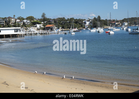 Camp Cove beach at Watsons bay in Sydney's eastern suburbs,australia Stock Photo
