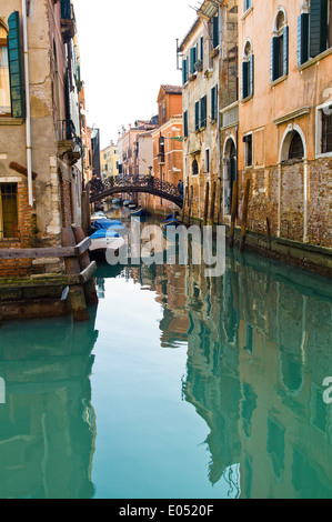 A view of the unique city of Vendig in Italy., Eine Ansicht der einzigartigen Stadt Vendig in Italien. Stock Photo