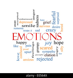 Grumpy word cloud Stock Photo - Alamy