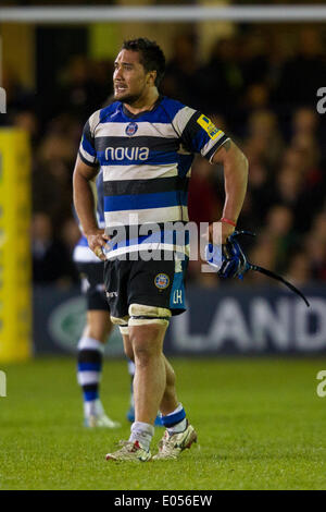 Bath, UK. 02nd May, 2014. Anthony PERENISE (Bath Rugby) after the Aviva Premiership match between Bath and Northampton Saints at The Recreation Ground. Credit:  Action Plus Sports/Alamy Live News Stock Photo