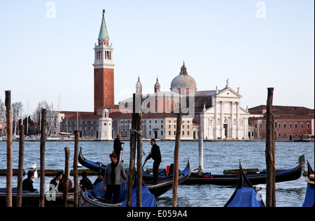 Italy, Venice, San, Giorgio, Maggiore, church, Italien, Venedig, Kirche Stock Photo