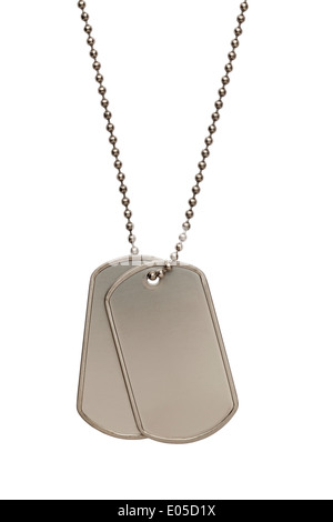 Notched WWII Military Stainless Steel Dog Tags | Dog Tag Blanks