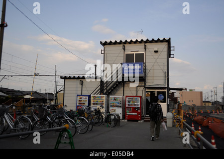 Joshu Tokioka station,Tomioka,Gunma,Japan Stock Photo