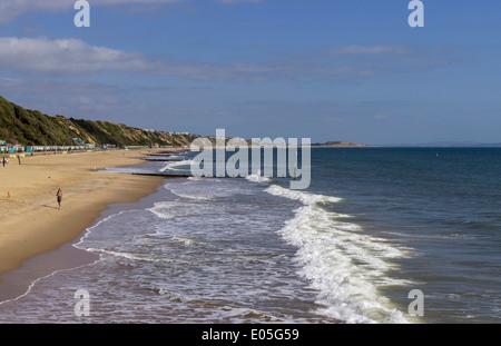 Boscombe beach, Bournemouth, Dorset, England, UK Stock Photo