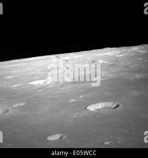 The Lunar Limb Stock Photo