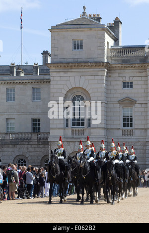 Household Calvary at Horseguards Parade London England Stock Photo