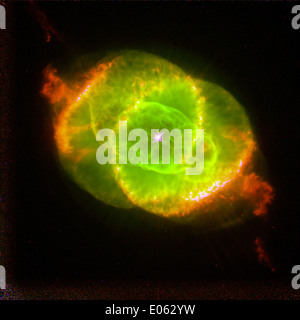 The Cat's Eye Nebula Stock Photo