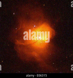 N81 in the Small Magellanic Cloud Stock Photo